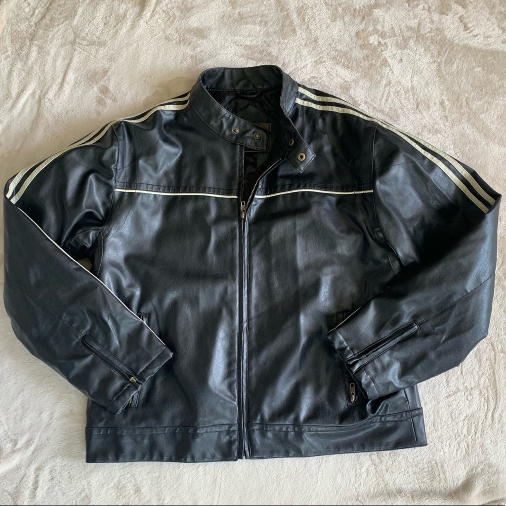 Arizona Premium Denim Leather Jacket XL
